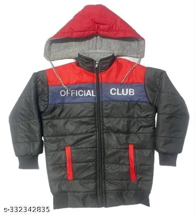 Polyester Jacket for Boys (Multicolor, 2-3 Years)