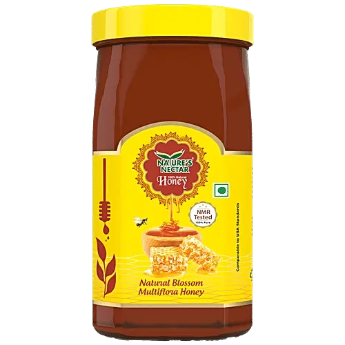 Nature's Nectar Pure Honey Nmr Tested, Natural Multiflora, Healthy Sweetener, 1 Kg