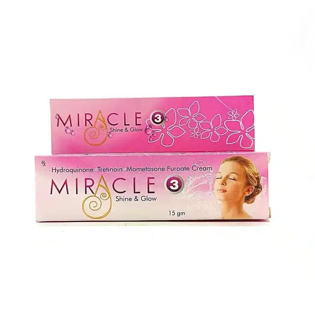 Miracle3 Shine Glow Face Cream, 15 g