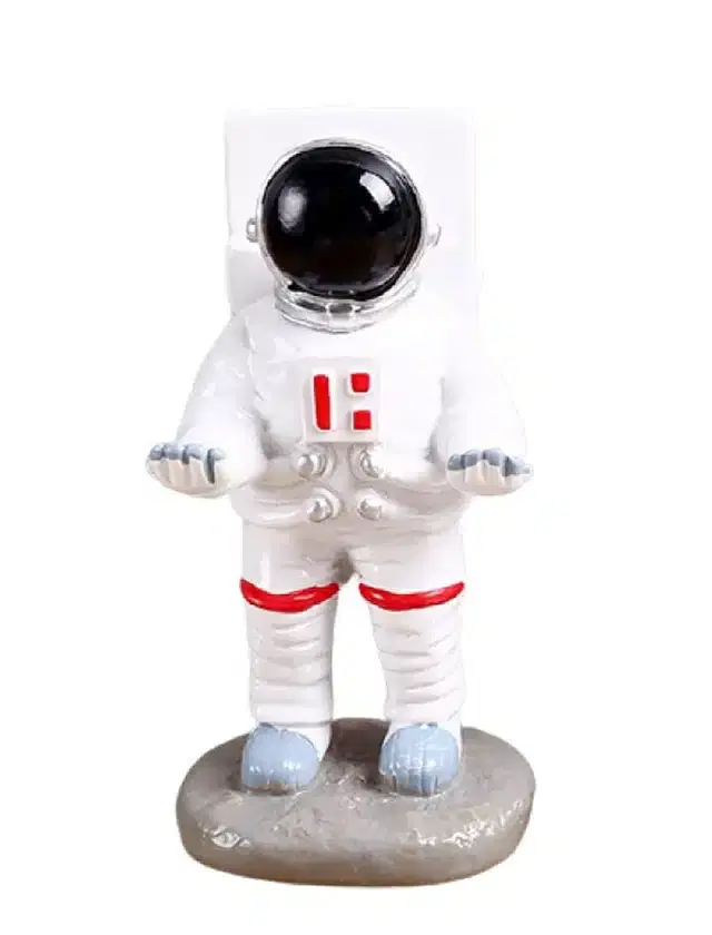 Exclusive Astronaut Mobile Stand for Table & All Smartphones, White