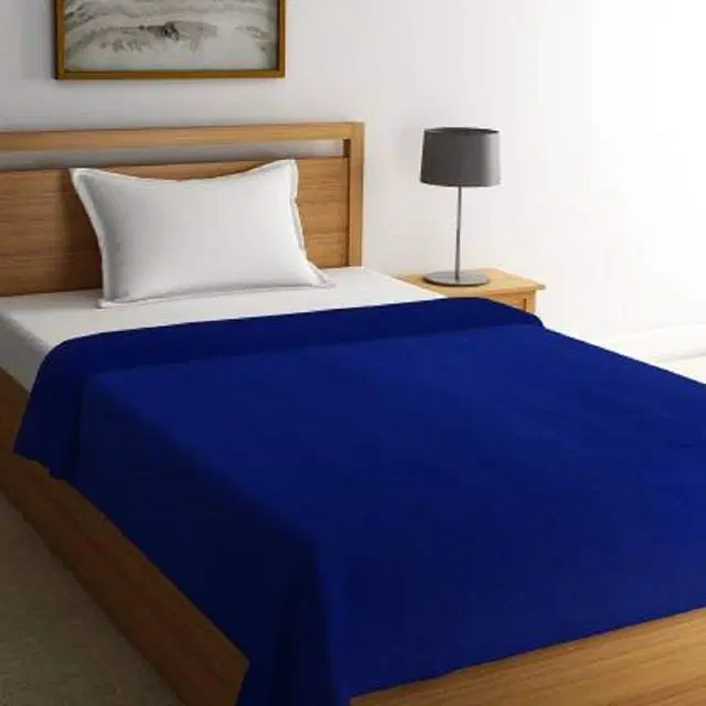 Fleece Blanket, Blue, 60x90 Inches