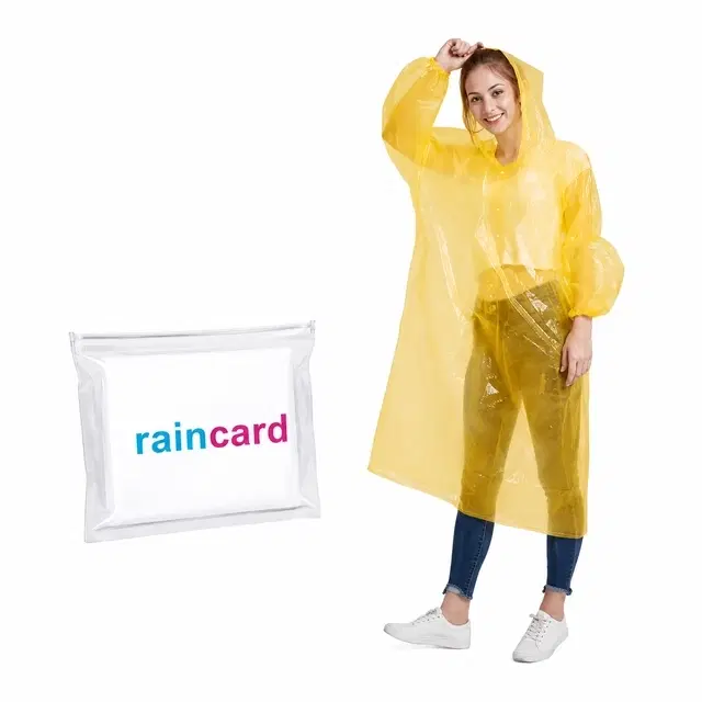 Disposable Rain Card [Assorted Color]