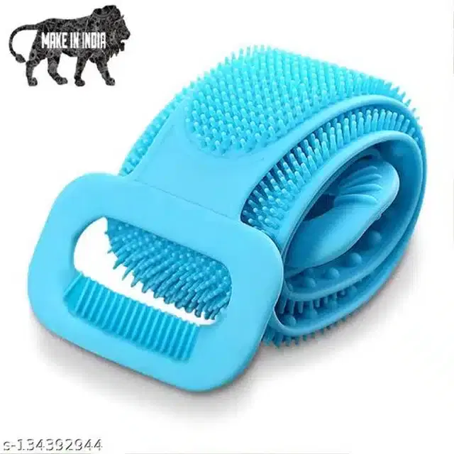 Silicone Body Back Scrubber, Multicolor