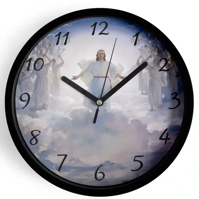 Analog Wall Clock, Multicolor, 7 inches