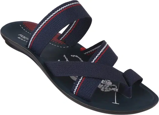 Sandals for Men (Navy Blue, 6)