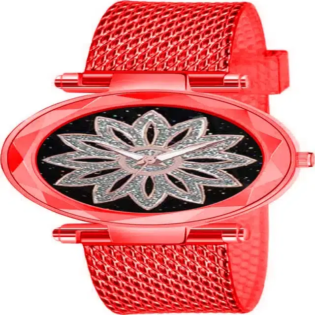 Women's Analog Watches, Pack of 1 (Red)
