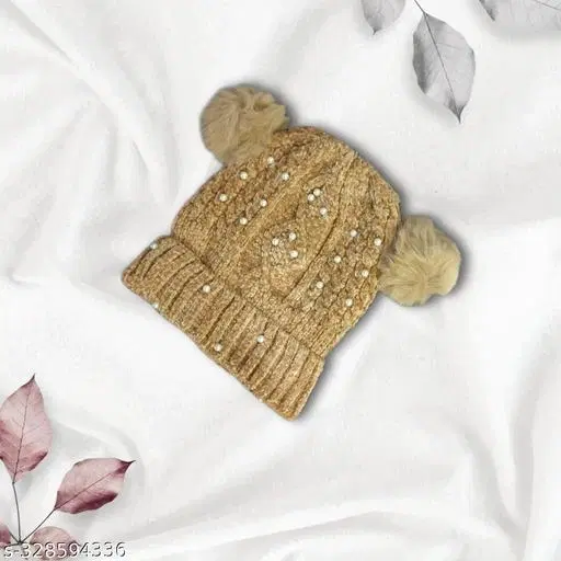 Woolen Caps for Kids 1 (Multicolor, 3-4 Years)