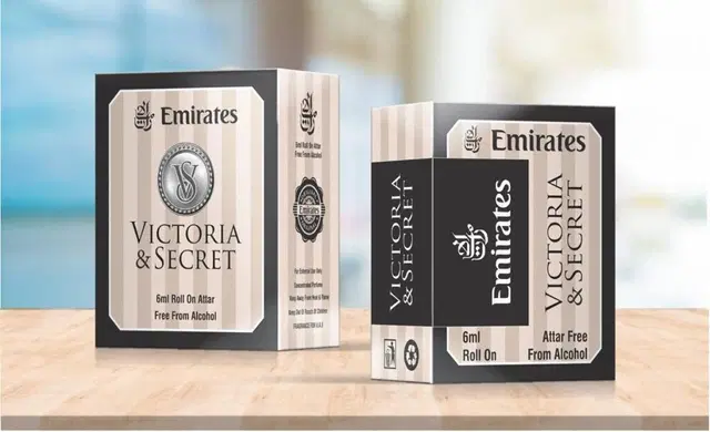 Emirates Victoria & Secret Alcohol Free Roll On Ittar for Men & Women, 6 ml
