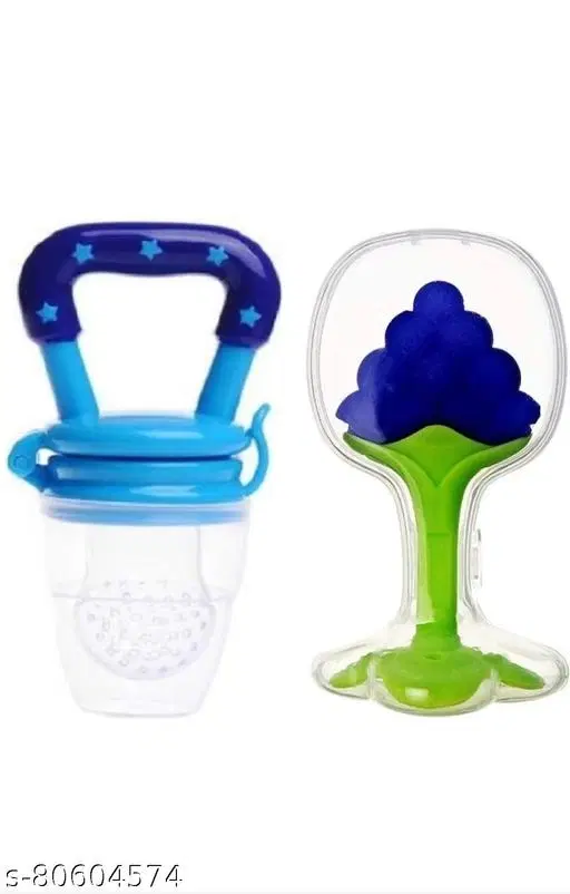 Nourish & Nibble: Baby Fruit Feeder And Teether Duo Of 2