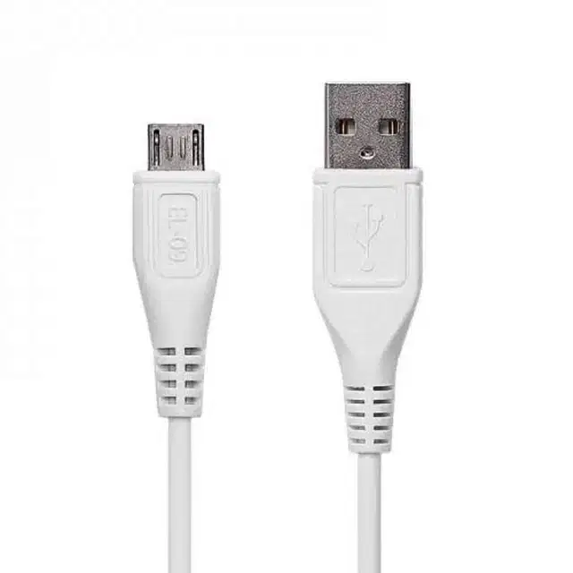 Type B Mobile Charging Cable, White