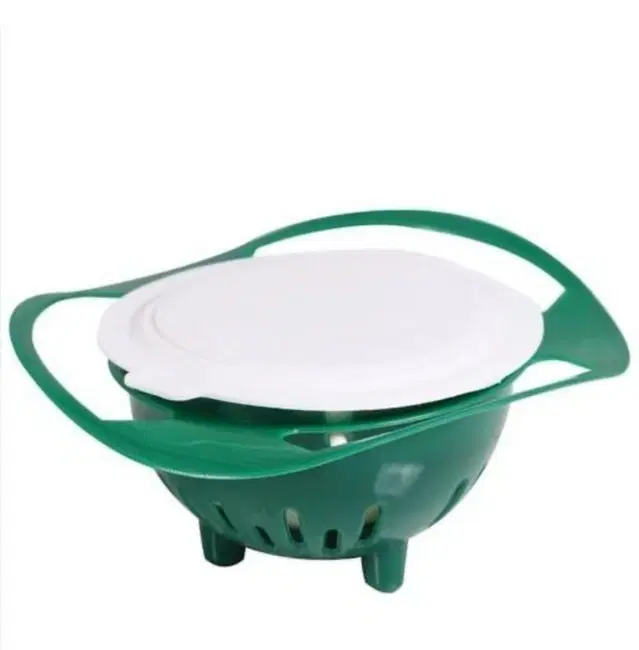 Plastic Feeding Bowl for Kids, Multicolor