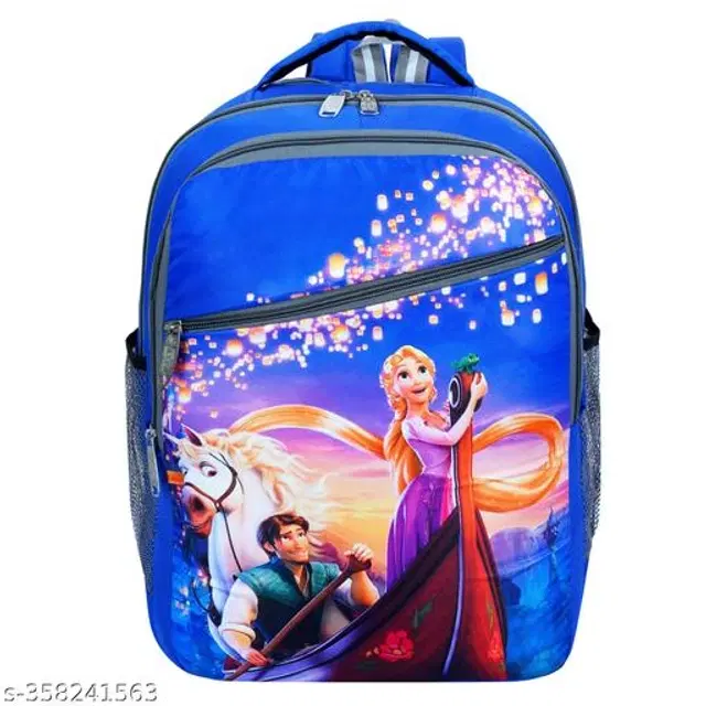 Polyester Backpacks for Kids, Blue, 30 L
