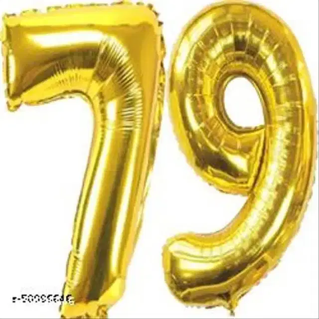 Number Foil Balloon, Assorted, Pack of 1