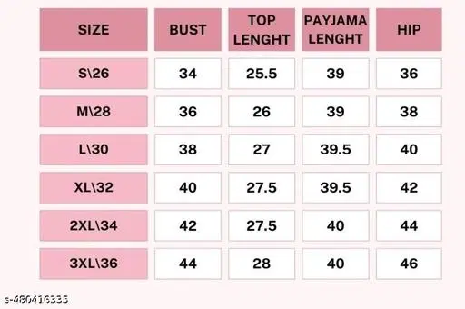 Pyjamas for Women (Multicolor, S)