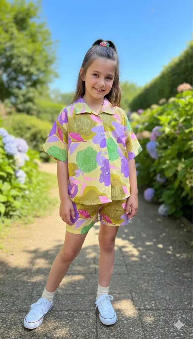 Cotton Blend Clothing Set for girls, Multicolour (2-3 Years)