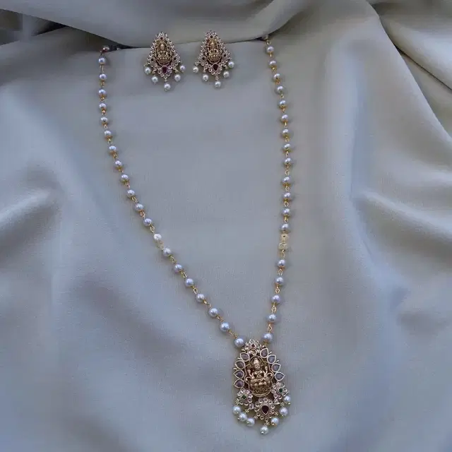 Party Wear Jewellery Set for Women (Maroon, Free Size)