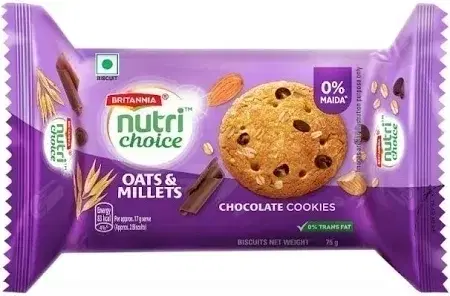 Britannia Nutri Choice Oats Choco Almond 66.6 g