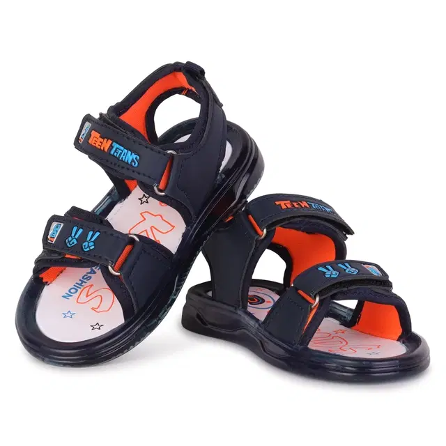 Sandals for Boys (Navy Blue, 7C)