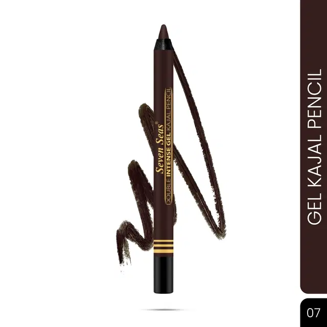 Seven Seas Smoke Eyes Kajal for Women, Just Brown (2.5 g)