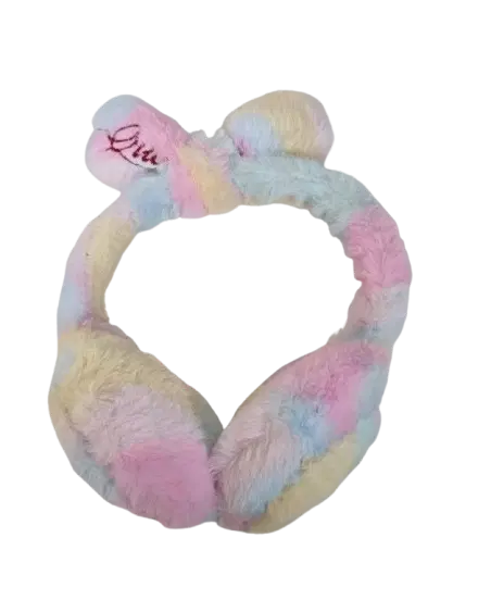 Fur Earmuffs for Girls, Pink Pack of 1