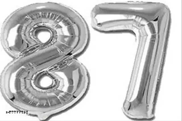 Number Foil Balloon, Assorted, Pack of 1
