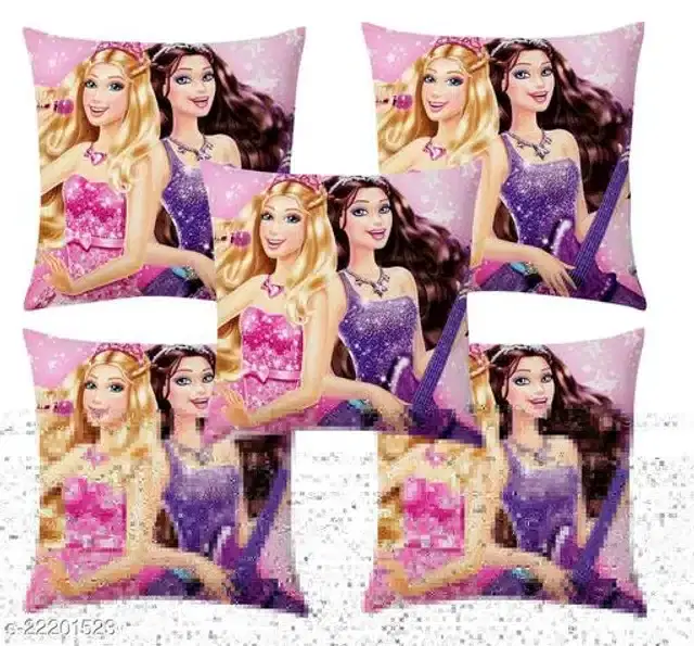 Cushion Cover for Home, Multicolor, 16x16 inches, Pack of 5