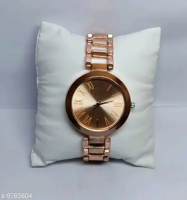 Analog Watches for Women (Rose Gold)