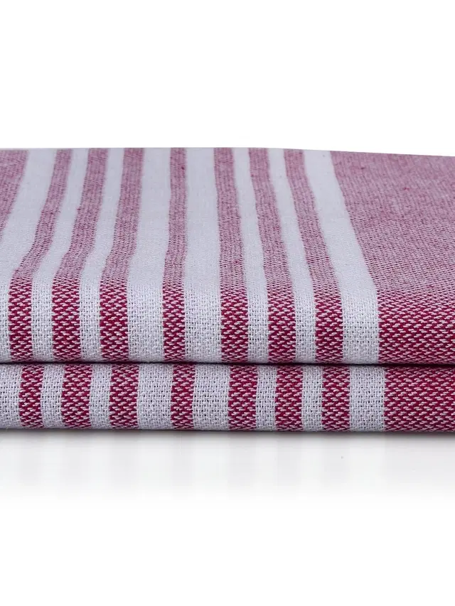 Cotton High Absorbent Bath Towels, Pink, Pack of 2
