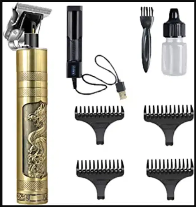 T-99 Rechargeable Trimmer for Men & Women, Gold