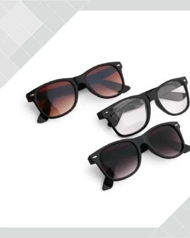 Premium quality sunglasses for men, Pack of 3