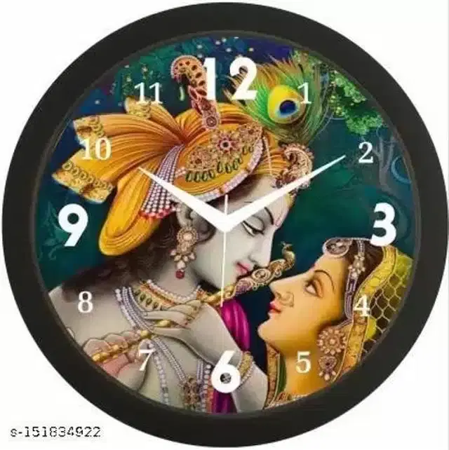 Designer Analog Wall Clock, Multicolor