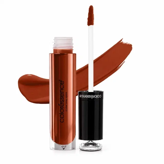 Coloressence Lipstay Transfer Proof Liquid Lipsticks 12 Hrs Stay [Terracotta] [4ml]