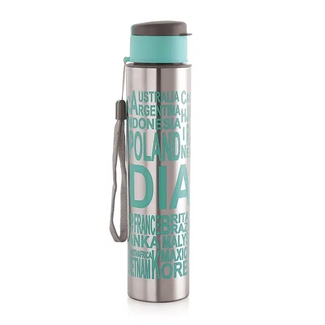 NELCON Stainless Steel Taco Water Bottle, 500 ml
