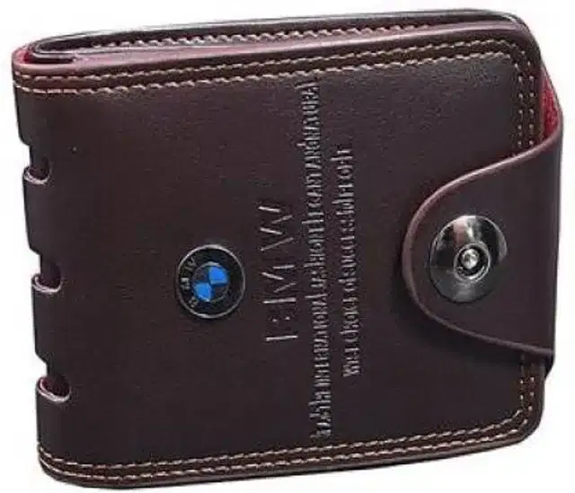 Genuine Leather Wallet for Men (Brown)