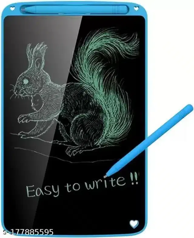 Electronic Reusable LCD for Kids, 8.5 inches, Black