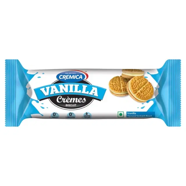 Cremica Vanilla Sandwich Cream Biscuits 150 g