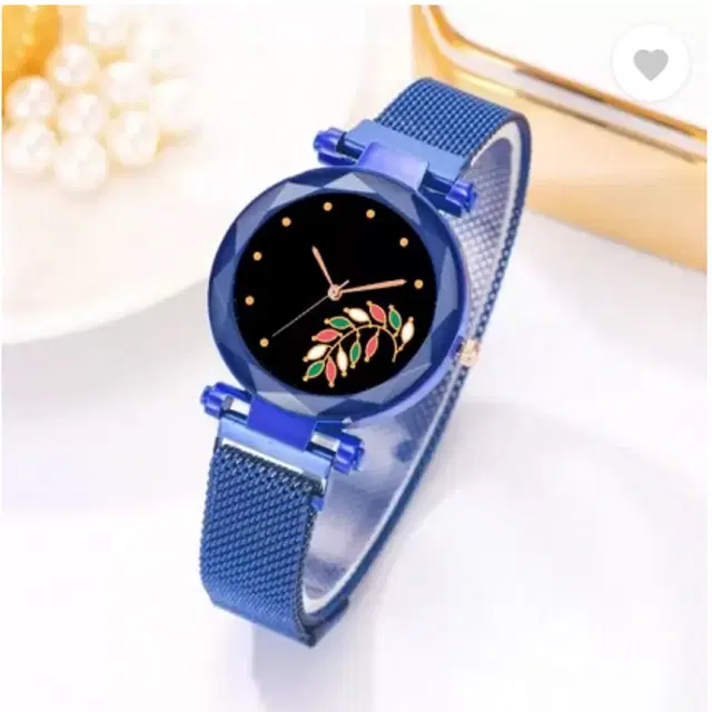 Metal Strap Analog Watch for Women & Girls (Multicolor)