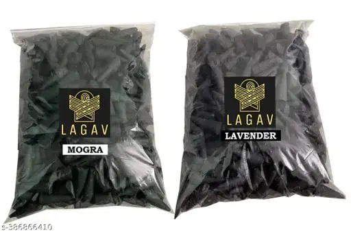 LAGAV Mogra Incense Dhoop, 240 g, Pack of 2