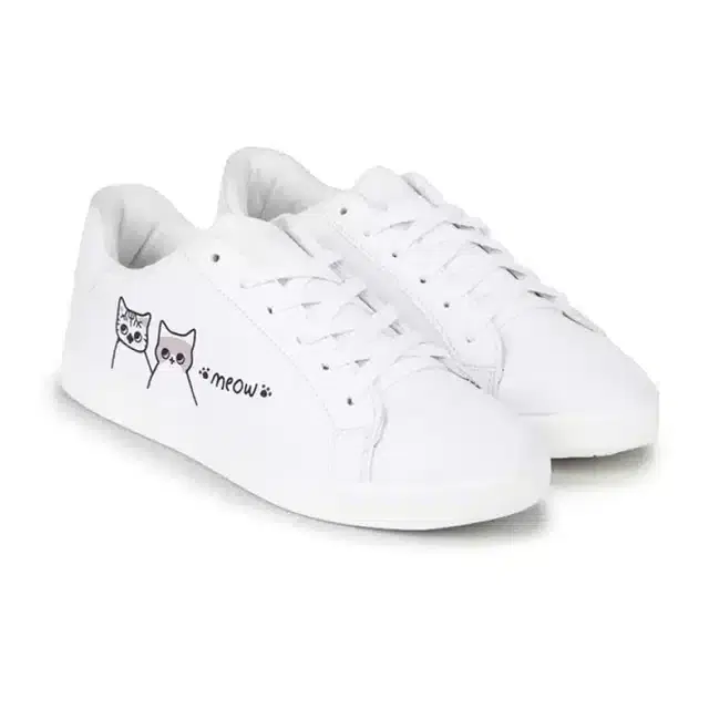 Sports Shoes for Women (White, 5)