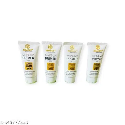 Lipsip Shaggy Base Primer, Pack of 4 (50 ml)