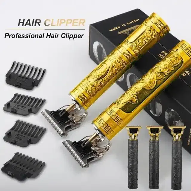 Professional Hair Trimmer for Men, Gold