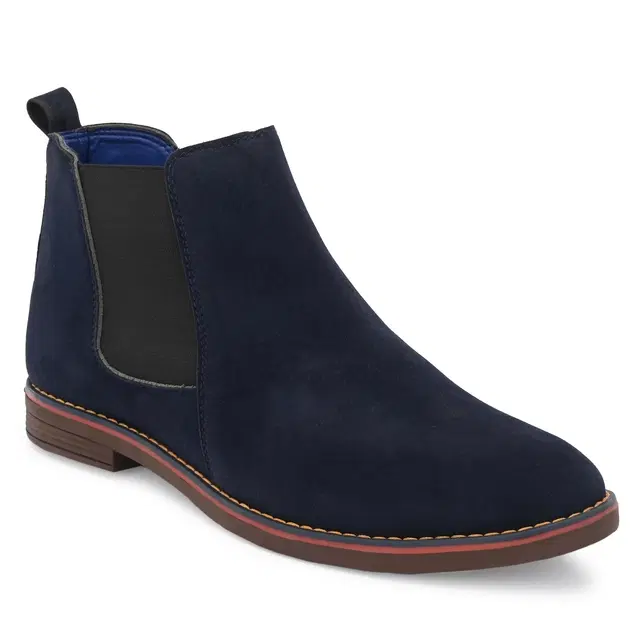 Boots for Men (Navy Blue, 6)