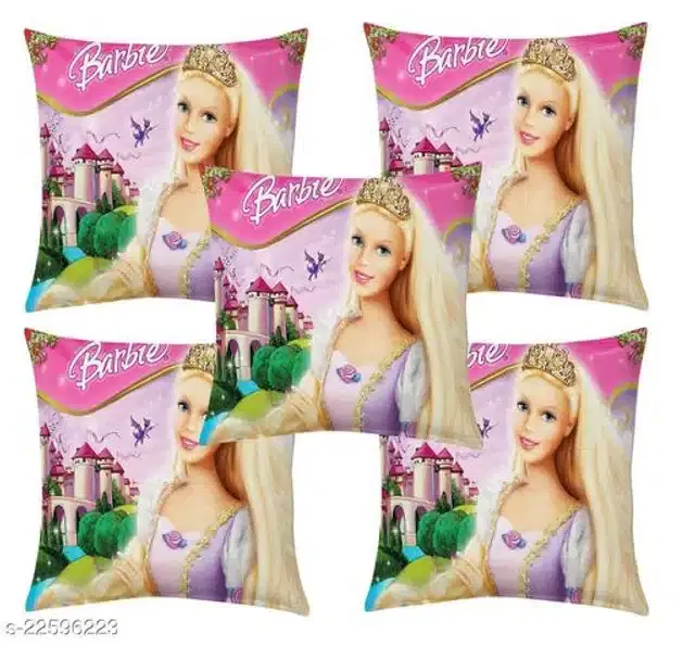 Cushion Cover for Home, Multicolor, 16x16 inches, Pack of 5