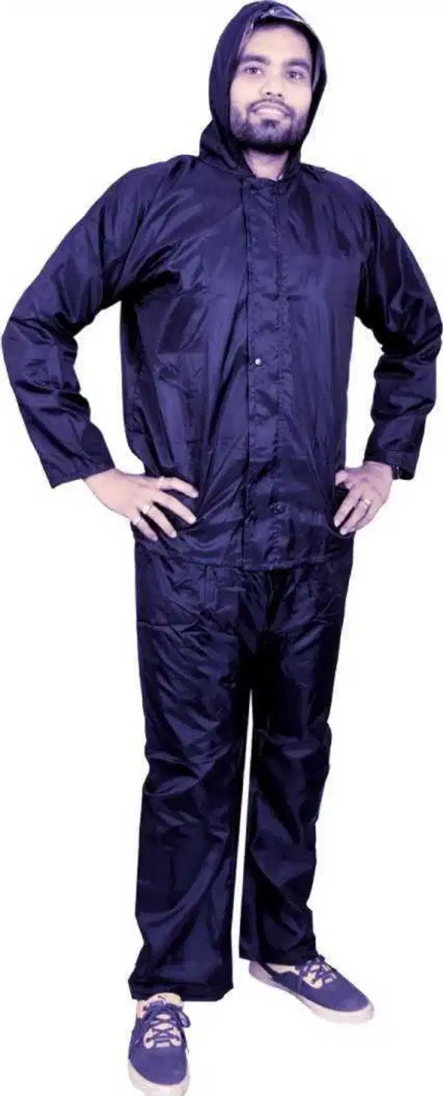 Rainsuit for Men & Women, Navy Blue