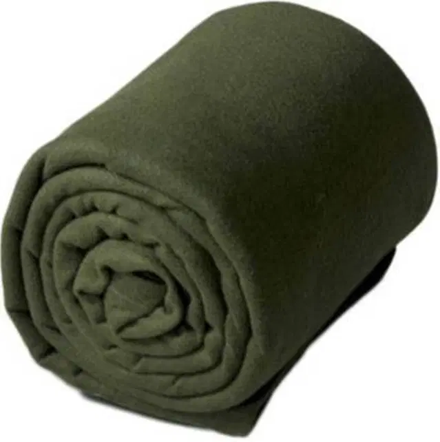 Fleece Blanket, Green, 60x90 Inches