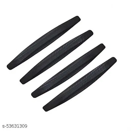 Rubber Car Bumper Protector, Multicolor, Pack of 4