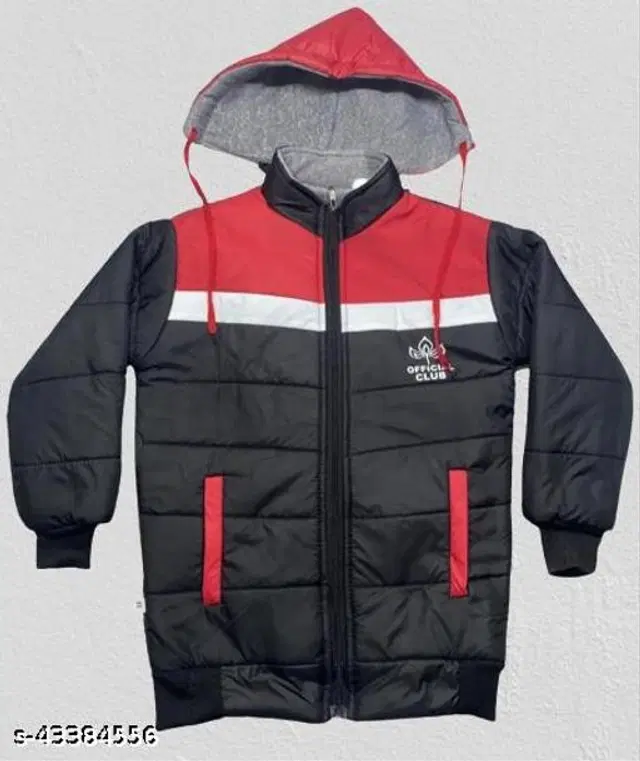 Polyester Jacket for Boys (Multicolor, 0-3 Months)