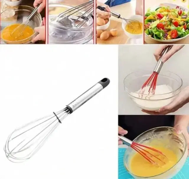 Stainless Steel Whisker, Silver