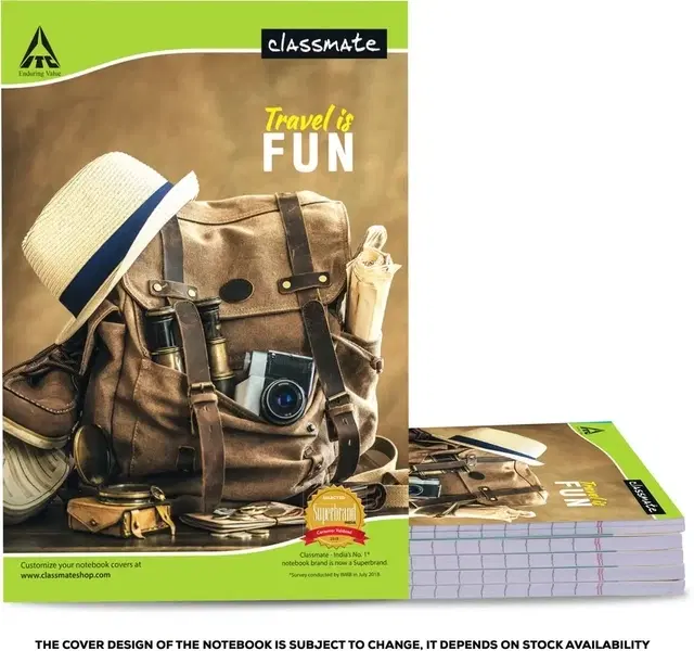 Classmate Single Line A4 Notebook, Soft Cover, 172 Pages, Pack Of 1