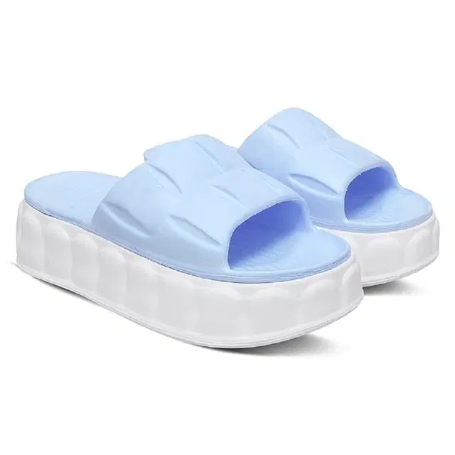 Sliders for Women (Blue, 3)